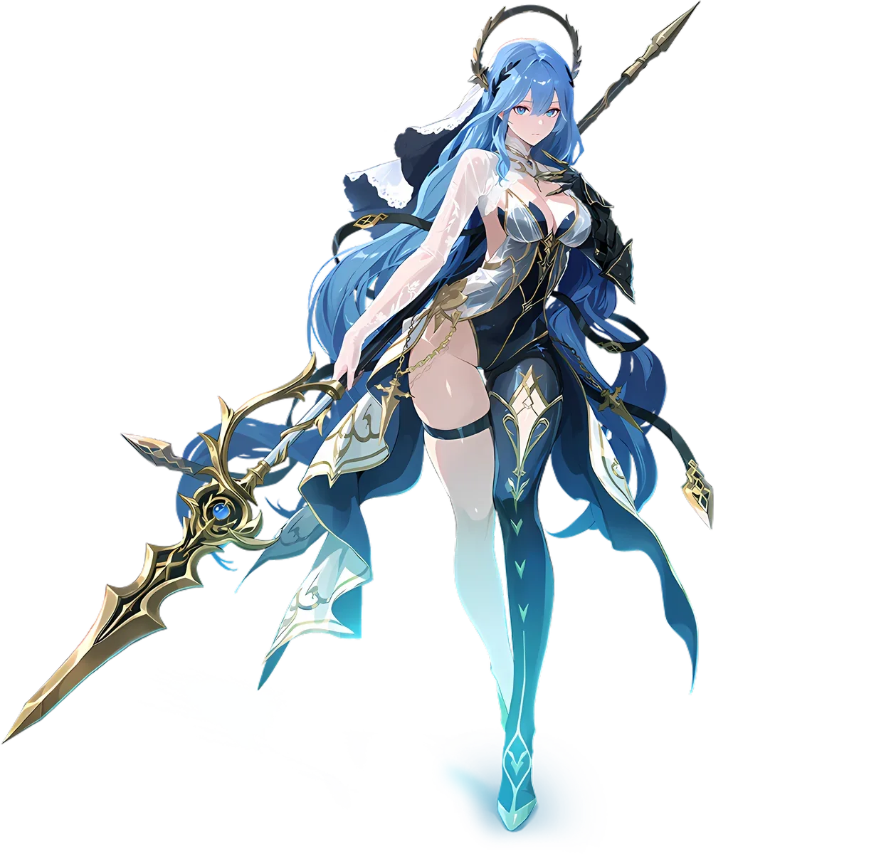Azarea official character art